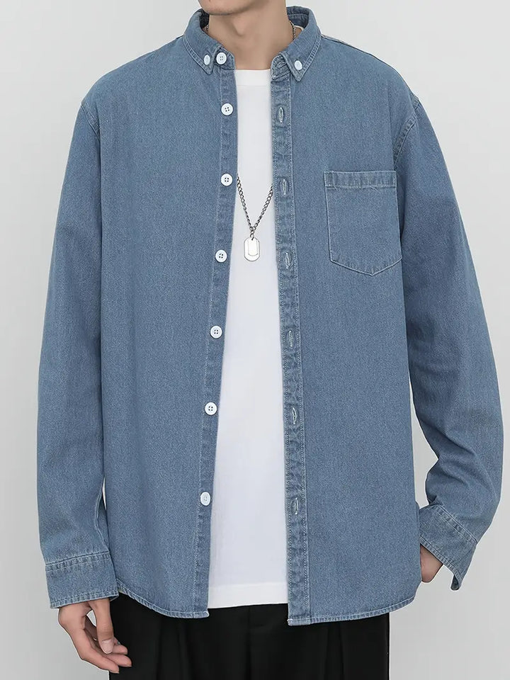 Casual Denim Shirt for Men