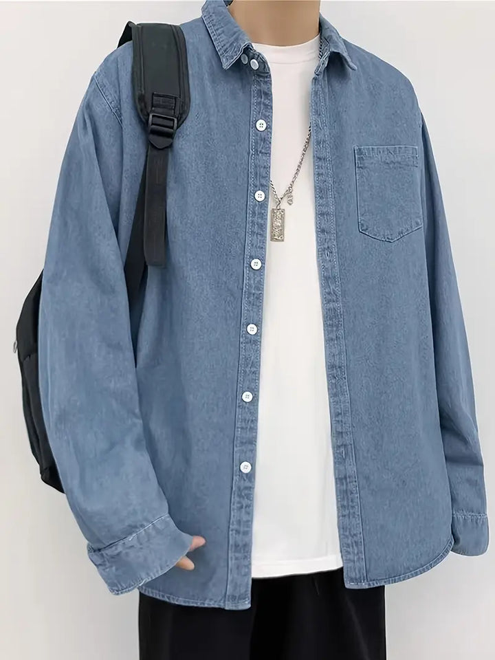 Casual Denim Shirt for Men