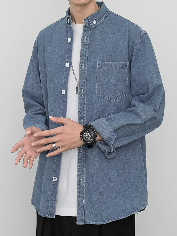 Casual Denim Shirt for Men