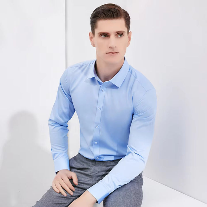 Classic Long Sleeve Business Shirt