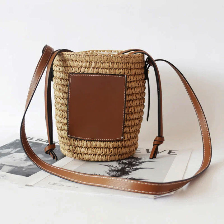 Rattan Shoulder Bag For Women